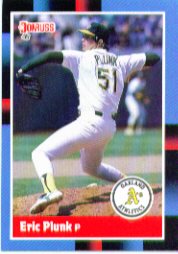 1988 Donruss Baseball Cards    503     Eric Plunk